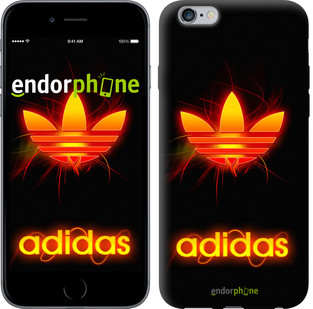 

Чехол на iPhone 6 Plus Adidas 3 "836c-48-571", Черный