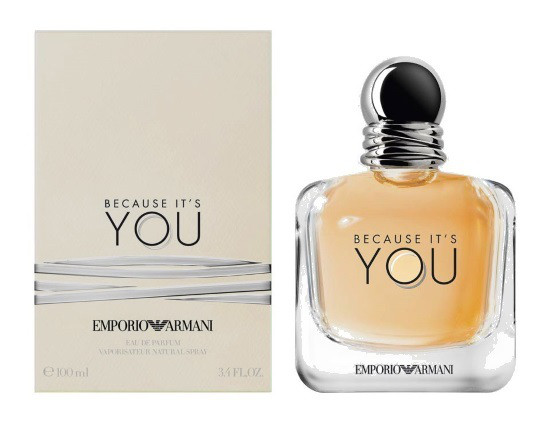 emporio armani because it's you giorgio armani