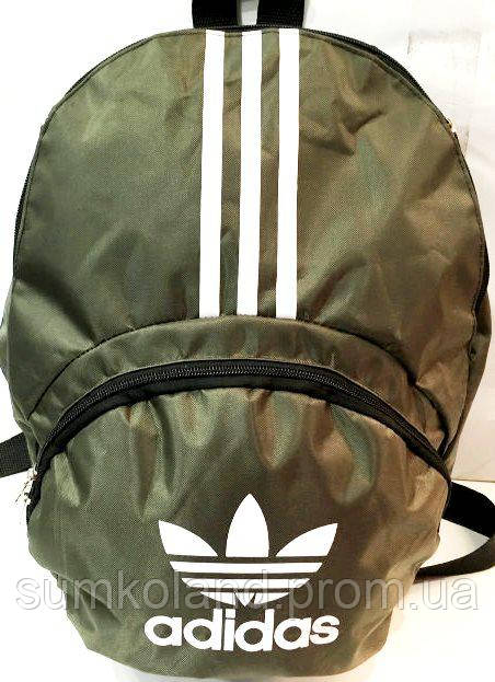 Дешевые рюкзаки спорт стиль Adidas плащевка (хаки)23*35, цена 139 грн -  Prom.ua (ID#694840327)