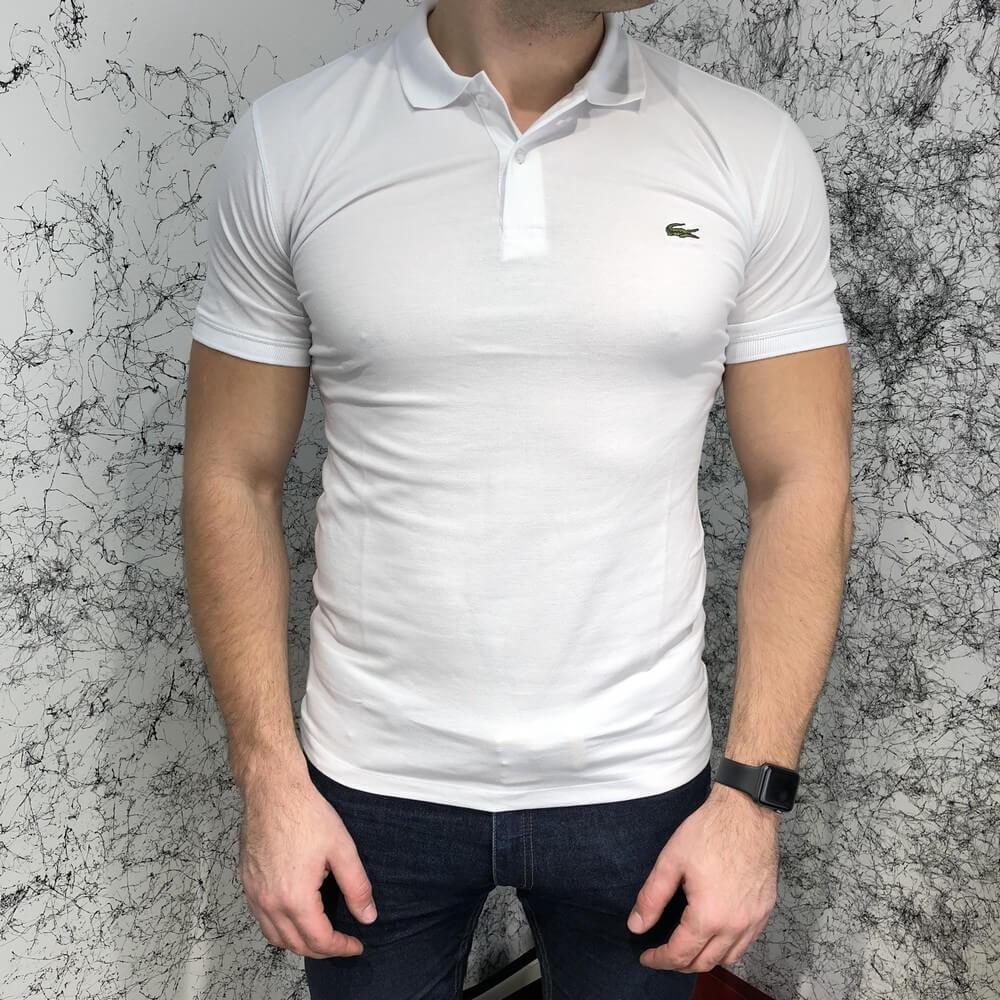 

Футболка мужская Lacoste Polo 18360 белая