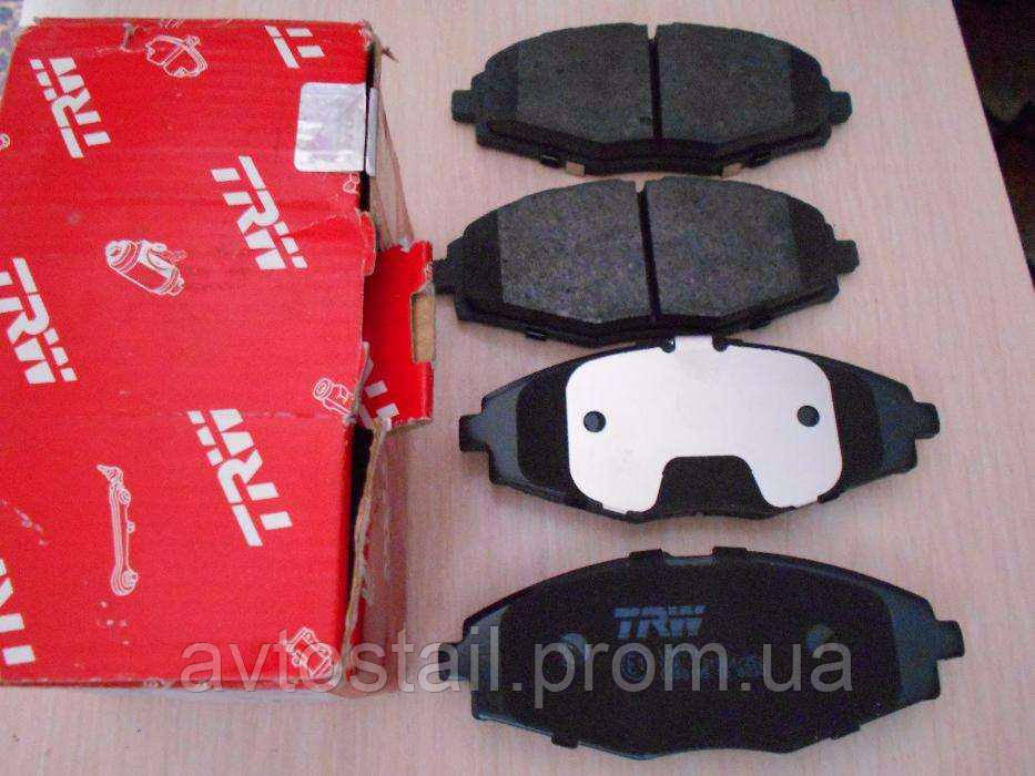 

Тормозные колодки передние R13 на DAEWOO LANOS и SENS (TRW)