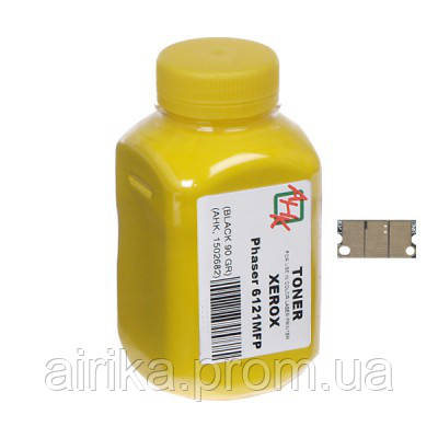 

Тонер+чип АНК для Xerox Phaser 6121MFP ( тонер АНК, чип АНК) бутль 90г Yellow (1502689)