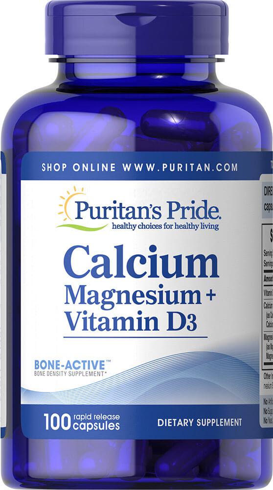 Кальций, магний плюс витамин Д, Calcium Magnesium plus Vitamin D .