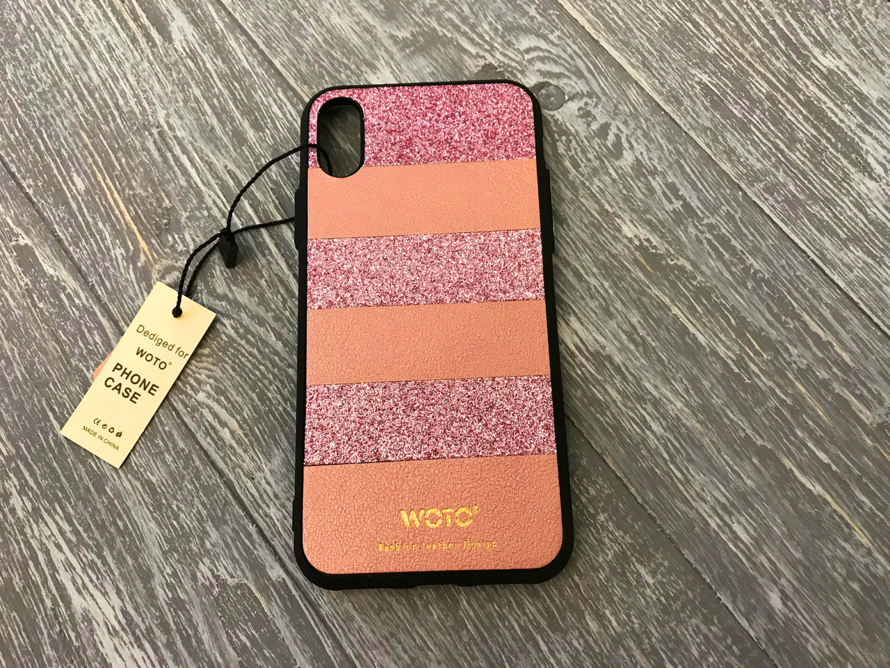 

Чехол Woto для Apple iPhone X (4 цвета) розовый