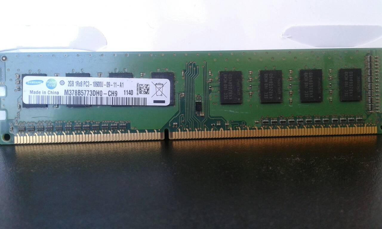 Оперативная память ОЗУ RAM 2GB, DDR 3 Samsung