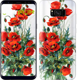 

Чехол на Samsung Galaxy S8 Plus Маки "523c-817-535", Белый