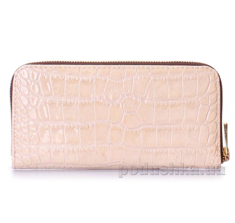 

Кошелек Poolparty Croco beige wallet