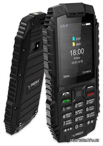 

Мобильный телефон Sigma Х-treme DT68 Black