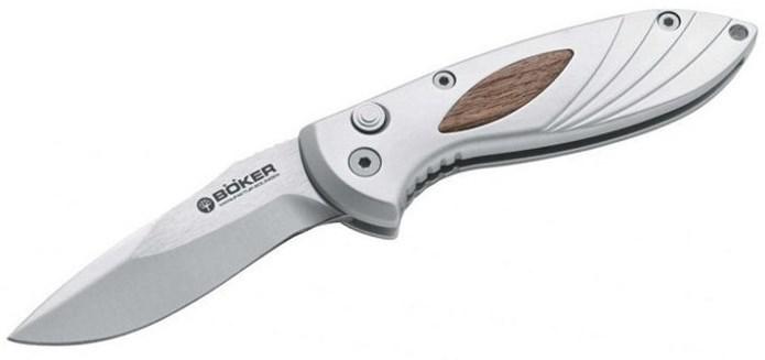 

Складной нож Boker Speedlock 3000 Walnut, серебристый 110050
