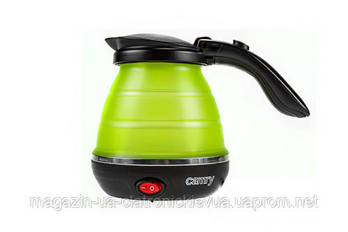 

Электрочайник складной Camry CR 1265 green 0.5 л.