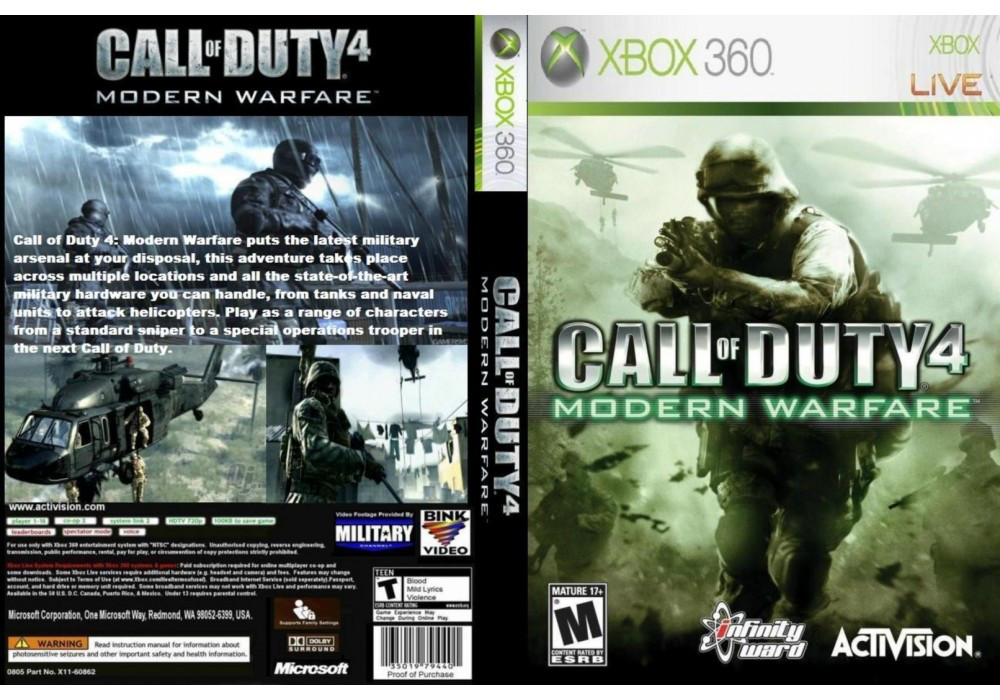 call of duty 4 modern warfare for xbox 360 call of duty 4 modern warfare for xbox 360