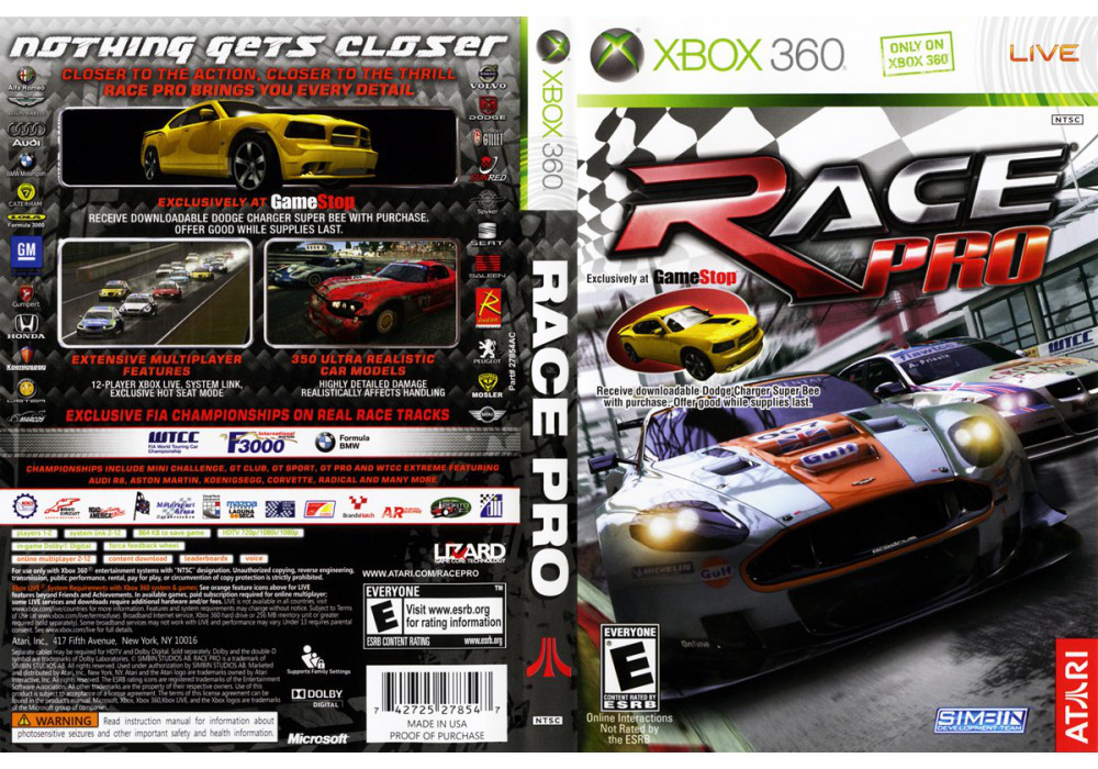 Race Pro Xbox 360 Flash Sales - www.illva.com 1694651085