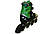 Ролики раздвижные с алюминиевой рамой Zelart Foliage 9001G, цвета зеленый, размер 35-38, 39-42, фото 3