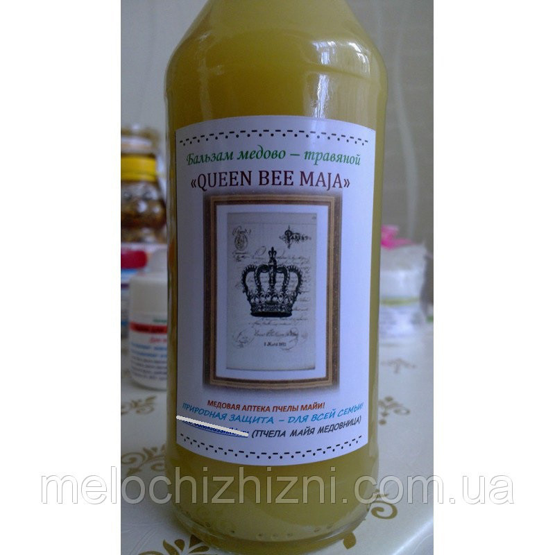

Бальзам «Queen bee Maja» Фасовка 250 мл Бальзам медово-травяной ДЛЯ ЖЕЛУДКА
