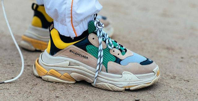 balenciaga green yellow