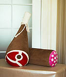 Декоративная подушка "Колбаса вареная", фото 5