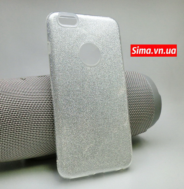 

Чехол для iPhone 6 Plus силиконовый блестящий "Glitter"