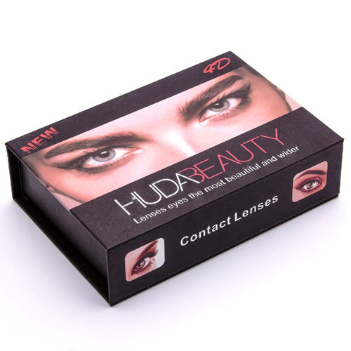 

Линзы серые косметические HUDA BEAUTY Contact Lenses (Sterling Gray)