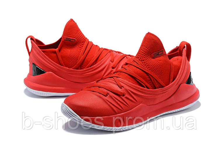 curry 5 red black