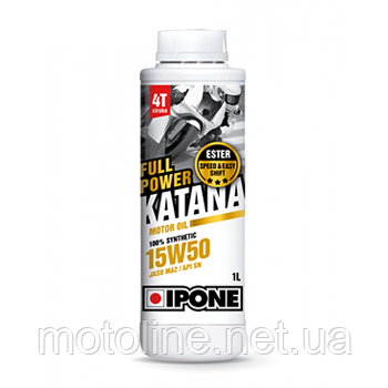 

Мото масло моторное 4т IPONE Full Power Katana 15W50 (1L)