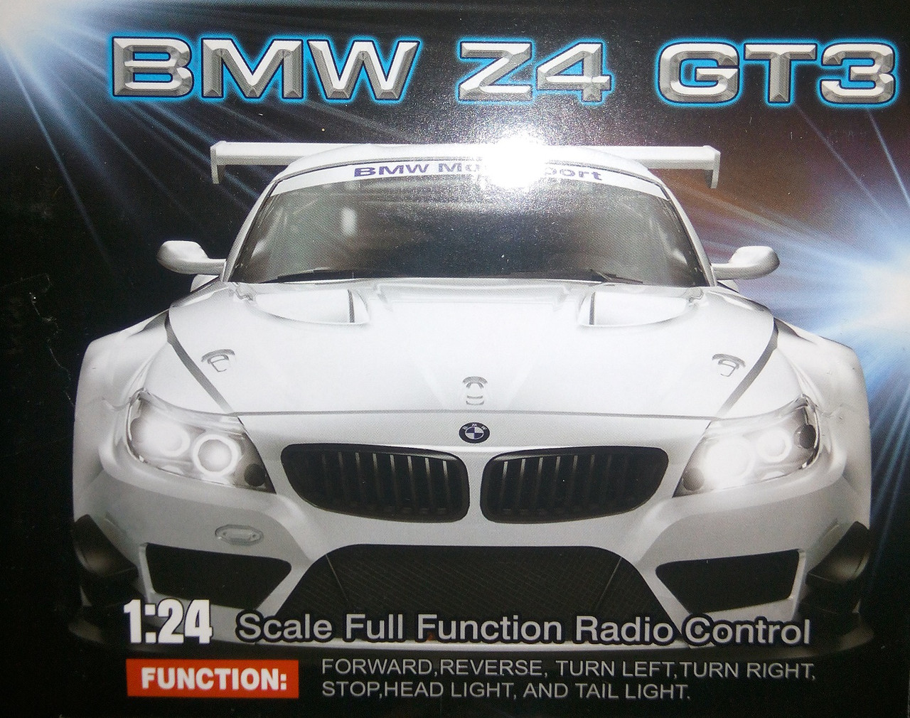 Машина на радиоуправлении BMW Z4 GT3, машинка БМВНет в наличии