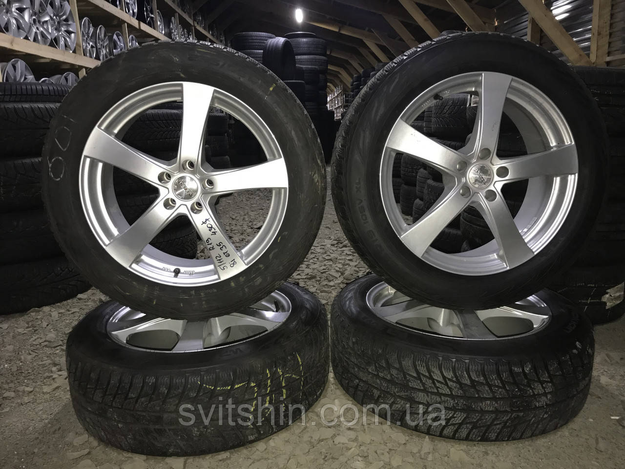 

Диски Dezent 5/112 R19 8J ET35 4шт Germany (Audi Q5)