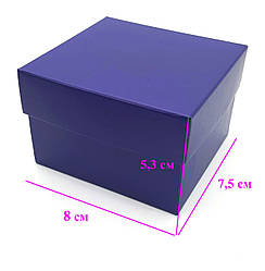 Подарочная коробка для Часов, темно-фиолетовая