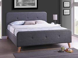 Ліжко з ДСП/МДФ в спальні двоспальне Malmo 160 SIGNAL