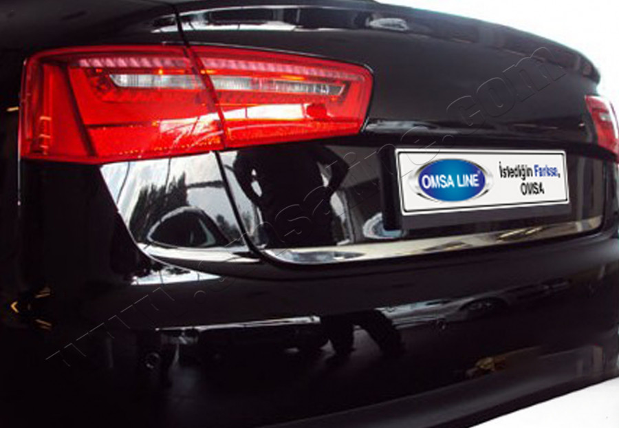 

Audi A6 Sedan (2011-) Кромка крышки багажника нижняя, Хром