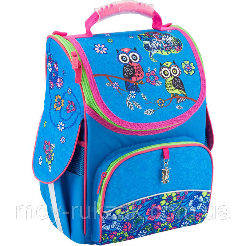 

Рюкзак каркасный, ортопедический, школьный Kite Pretty owls K18-501S-6