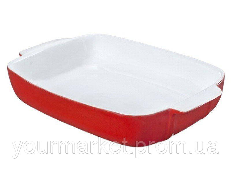 

Форма прямоугольная керамическая для запекания 25х19 см красная Pyrex Signature SG25RR8