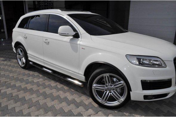 

Боковые трубы d60 (2 шт., нерж.) Audi Q5 2008-2017