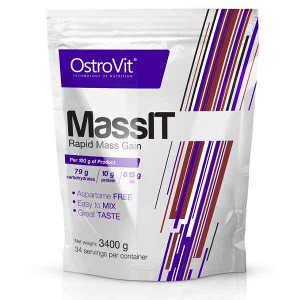 

Ostrovit Mass IT 1,0 кг Гейнер для Набора Массы