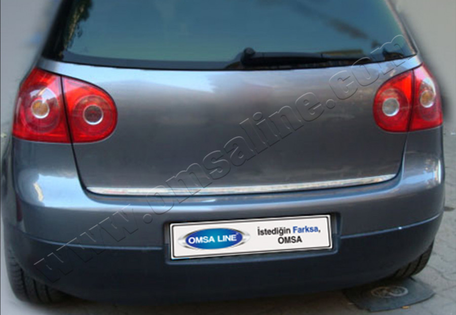 

Volkswagen Golf (2004-2009) Кромка крышки багажника нижняя, Хром