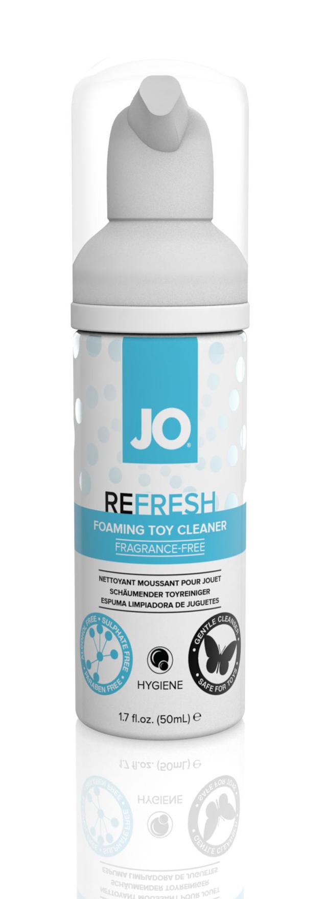 Пінка для очищення інтим іграшок System JO Refresh
