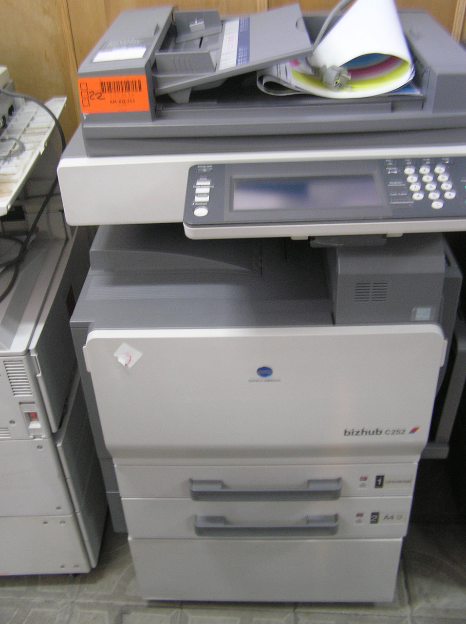 Konica Minolta Treiber Bizhub C452 - Configuring The Default Settings Of The Printer Driver ...