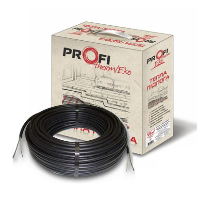 

Одножильный кабель для снеготаяния Profi Therm Eko плюс 230 Вт (0,8…1,0 кв.м)