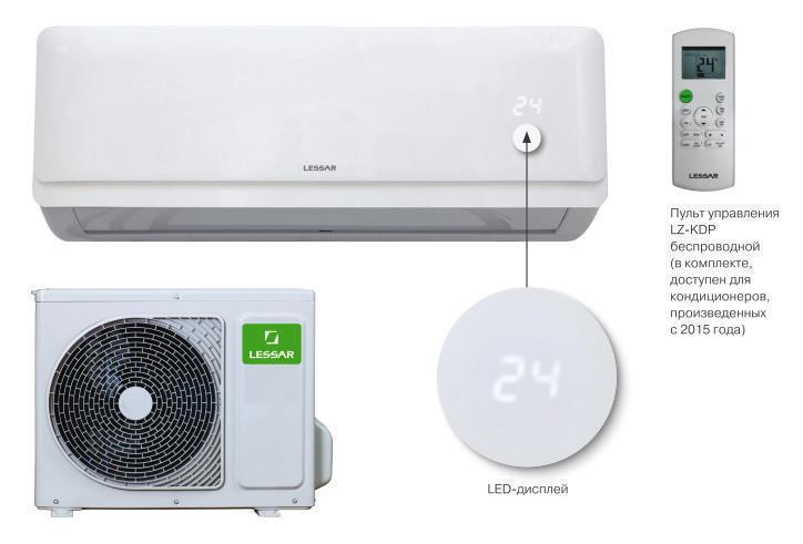 

Кондиционер настенный Lessar серии Cool+ LS/LU-H28KPA2