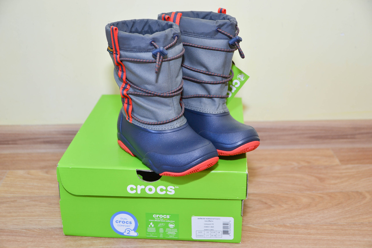 crocs swiftwater waterproof boot