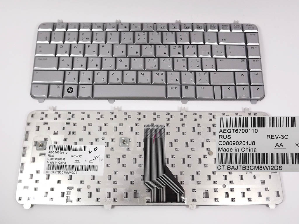 Клавиатура для HP DV5-1000, DV5, DV5T, DV5-1100, DV5-1200