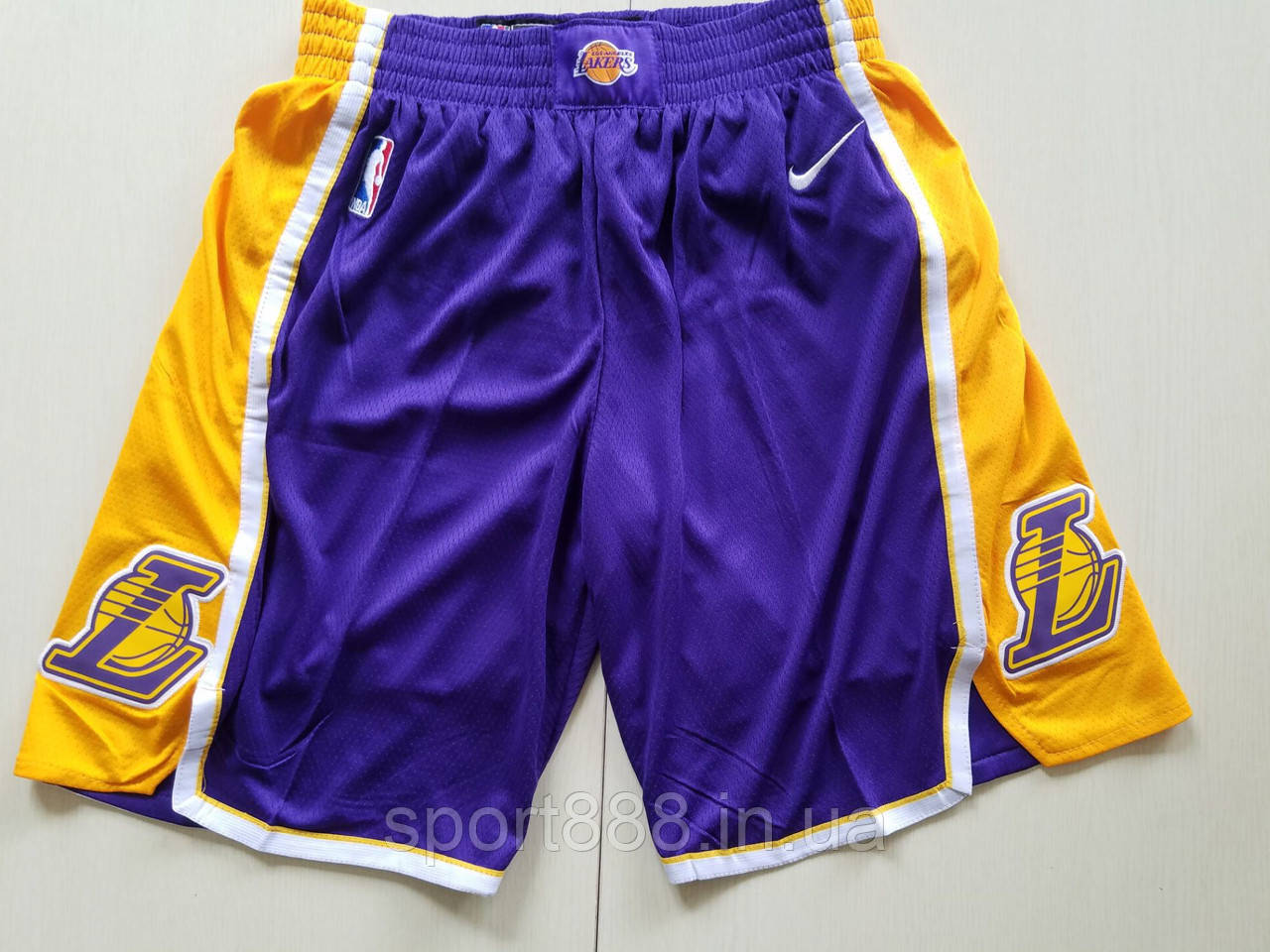 

Шорты баскетбольные фиолетовые команда Лейкерс Los Angeles Lakers NBA Swingman shorts