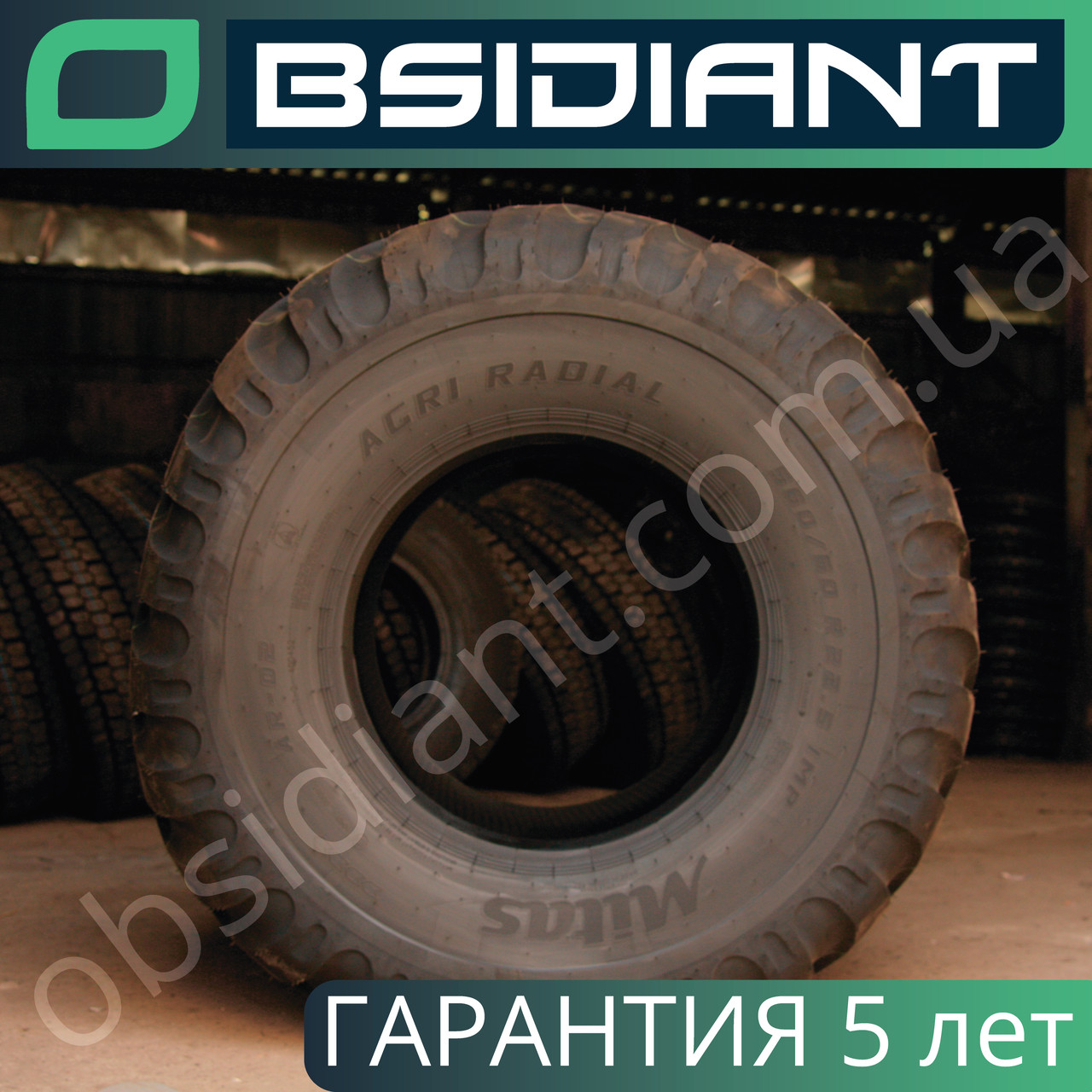 

Mitas AR02 560/60R22.5 TL 161D