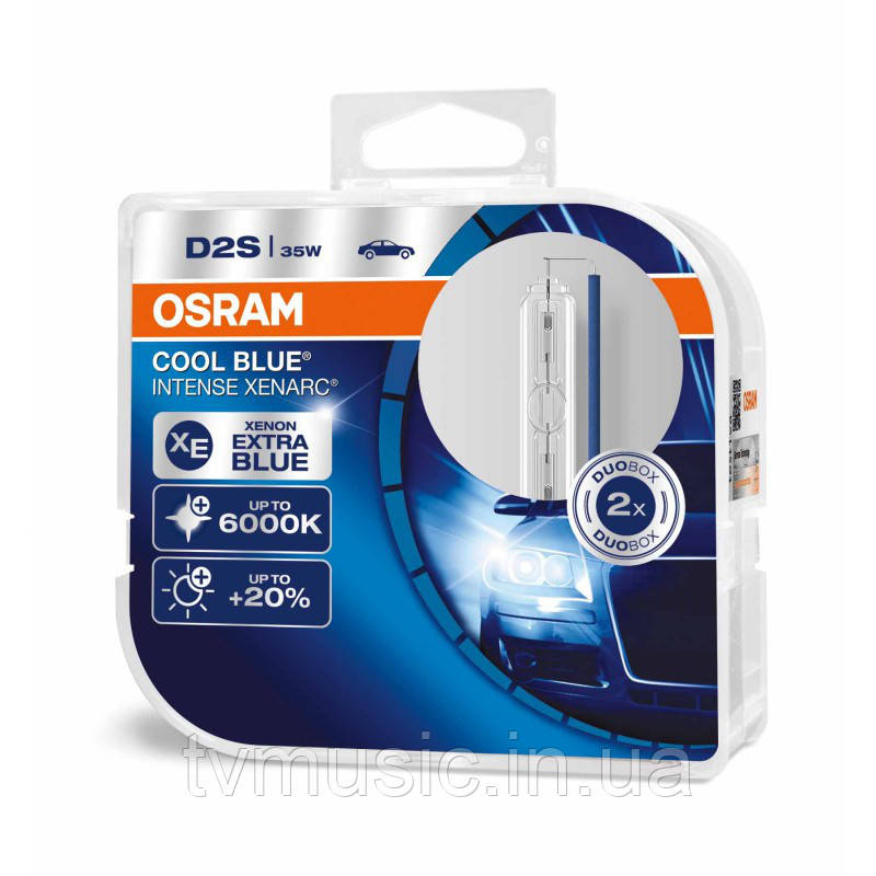 

Ксеноновые лампы Osram Xenarc Cool Blue Intense D2S 85V 35W (66240CBI-DUOBOX)