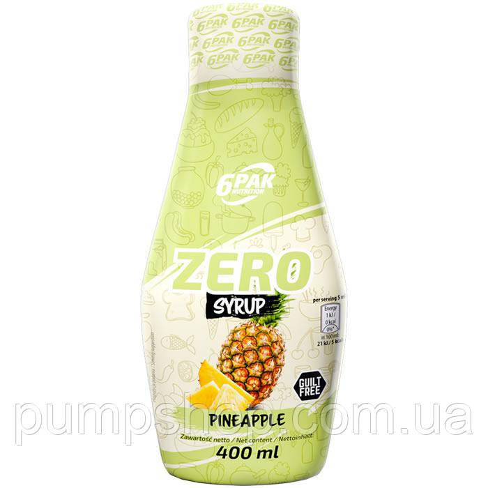 Сироп диетический 6PAK Nutrition Syrup ZERO 400 млНет в наличии