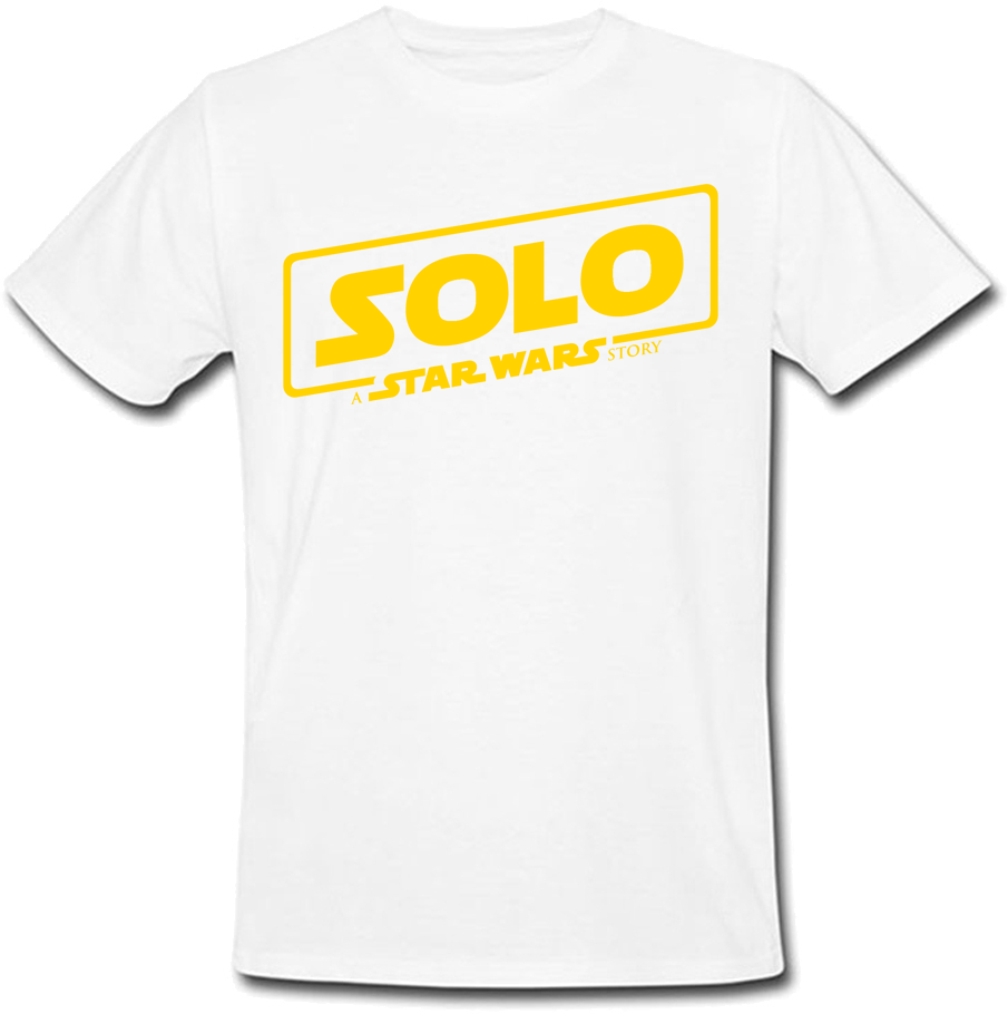 

Футболка Solo: A Star Wars Story - Logo Yellow (белая) M