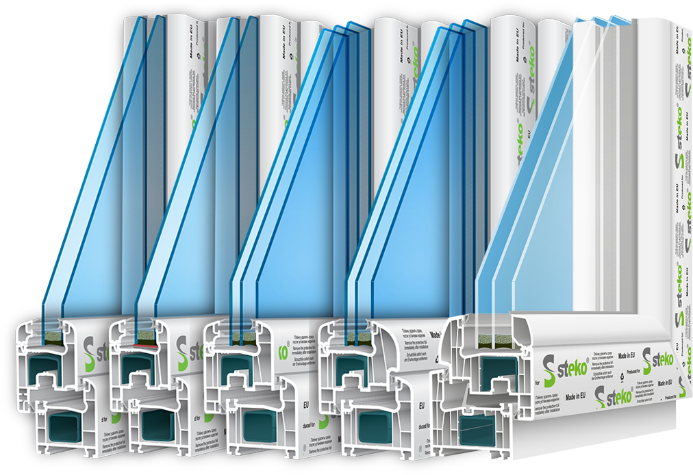 3 камерные профили. Стеклопакет трехкамерный пятикамерный профиль. Профиль ПВХ 5 камерный.