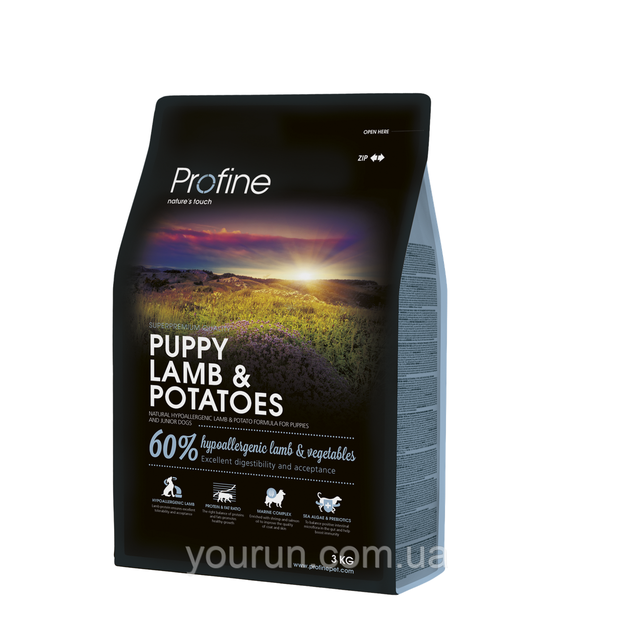 Profine Puppy Lamb and Potatoes корм для цуценят і молодих собак з ягням і картоплею 15кг.
