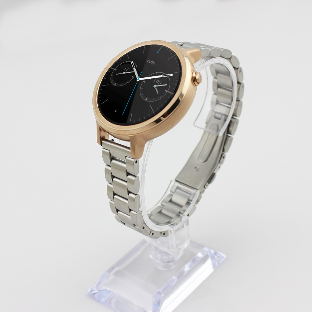 

Металлический ремешок Primo для часов Motorola Moto 360 2nd gen (42mm) - Silver