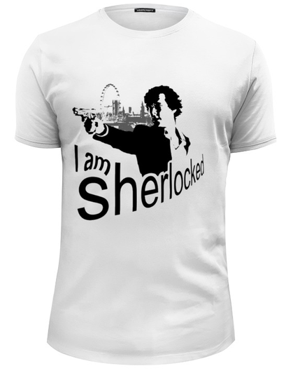 

Футболка Geek Land Шерлок Холмс I am SHERlocked SH.001.27