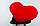 Подушка-сердце 75 см, (розовый и красный), фото 9